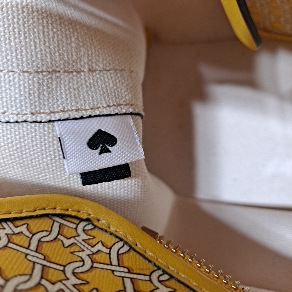 Kate Spade New York Yellow Link Tote - Picture 7 of 16